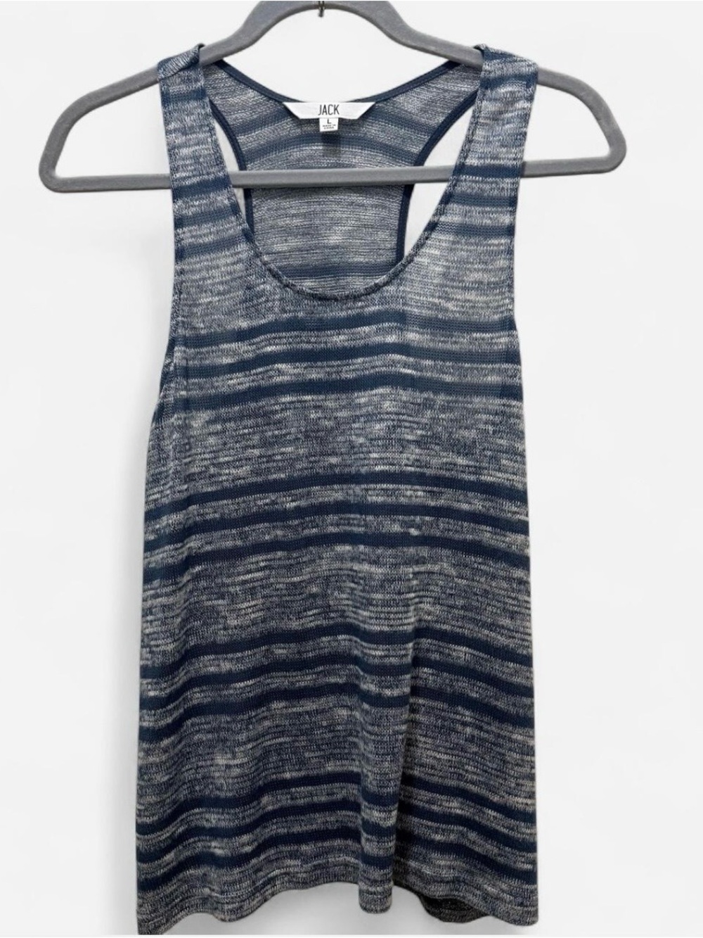Womenās loose knit lightweight sweater tank oversized & comfortable, size large